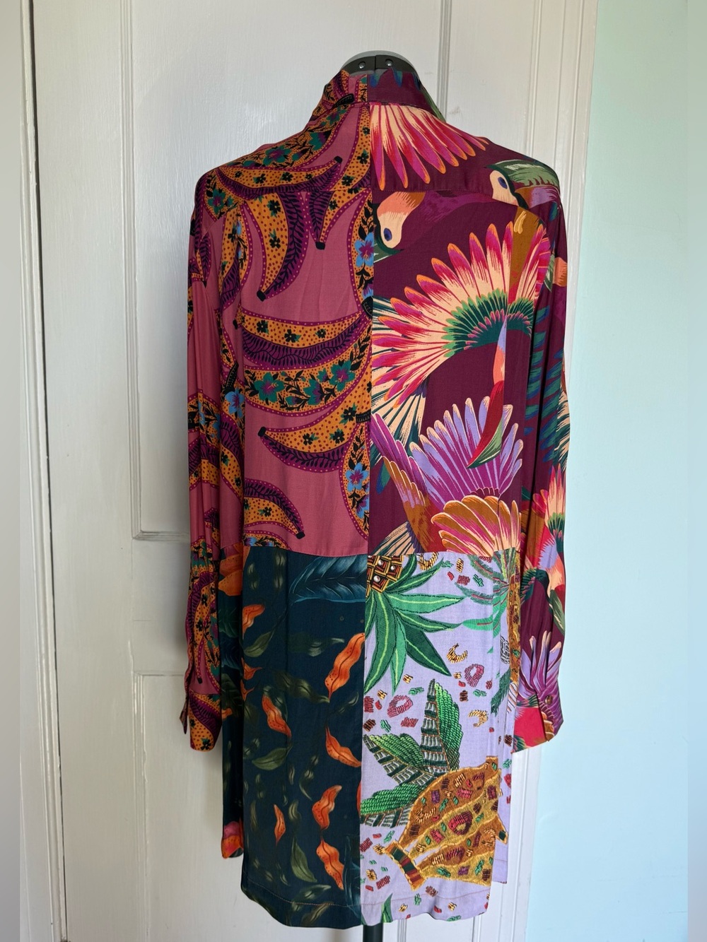 Farm Rio long sleeve shirt-dress - Picture 5 of 6